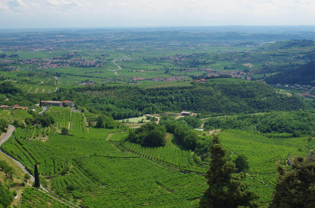 Marano di Valpolicella, Valverde - Panorama dal Campanile