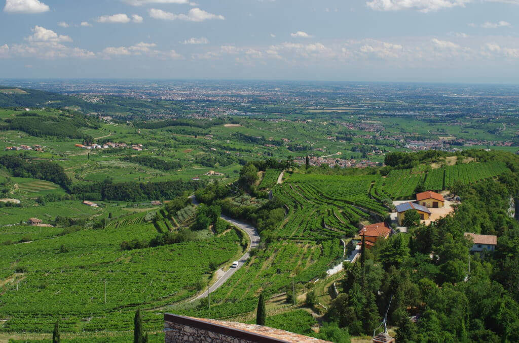 Marano di Valpolicella, Valverde - Panorama dal Campanile