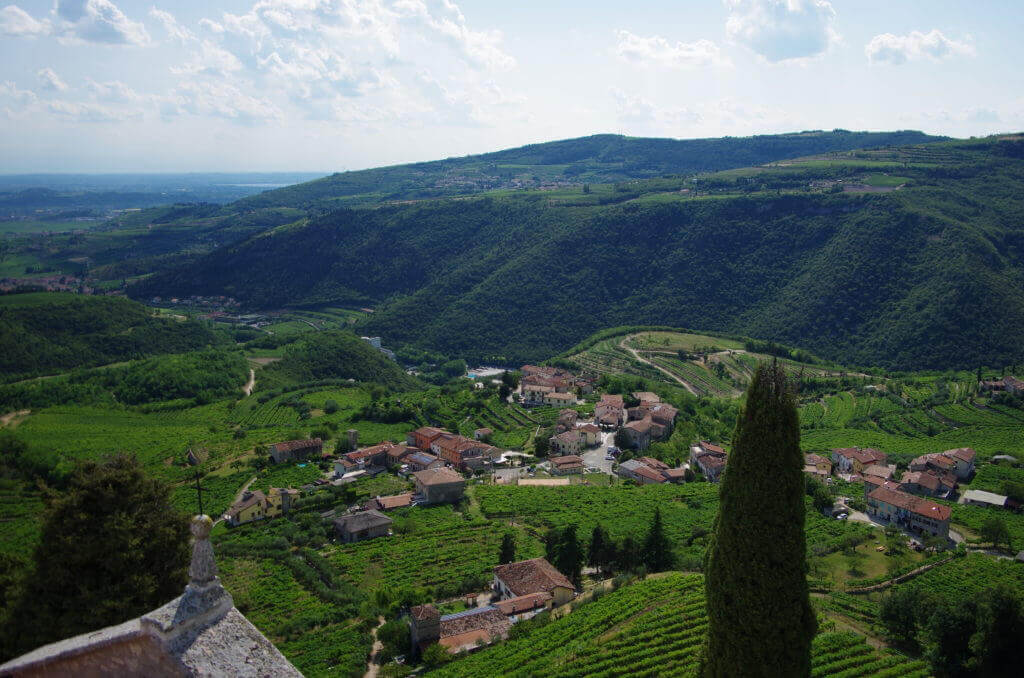 Marano di Valpolicella, Valverde - Panorama dal Campanile