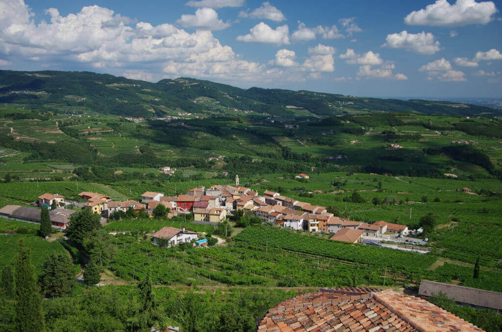 Marano di Valpolicella, Valverde - Panorama dal Campanile
